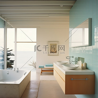 现代厨房 现代浴室