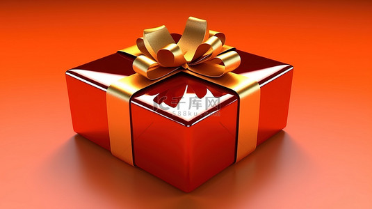 礼物圣诞盒子背景图片_礼物盒的 3d 渲染