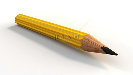 钢笔书写背景图片_明亮的 3d 钢笔和铅笔套装是书写和绘画的理想学校工具
