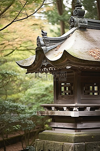 日本寺庙背景图片_日本神社 山叶共同社 大梦大川 日本神社