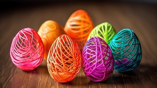 3D 打印塑料丝鸡蛋为复活节假期带来创意