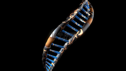 健康背景图片_3d 渲染的螺旋 DNA 隔离在背景下
