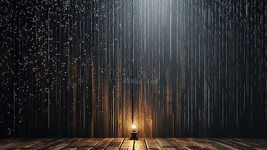 高清壁纸背景图片_雨在运动电影背景与纹理墙和雨滴电影的豪华 3D 插图