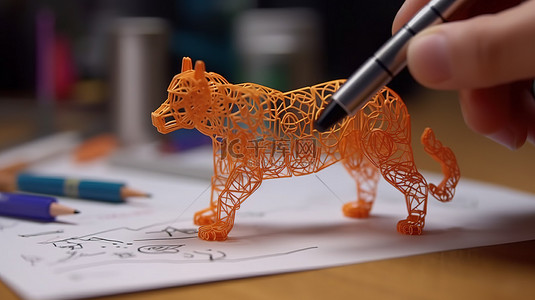 使用 3D 建模笔将想象力变为现实，非常适合玩具制作的乐趣及其他用途