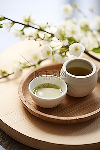 由白樱花制成的歌舞伎茶日式绿茶叶埃德蒙顿茶叶公司