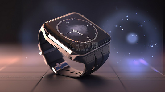 手表背景图片_具有 3D 功能的智能手表