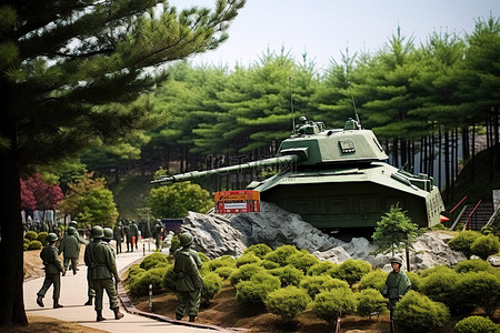 朴光面是朝鲜半岛五个主要军事基地之一