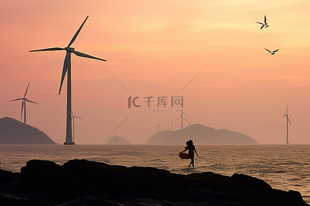 香港马诺阿岛风车