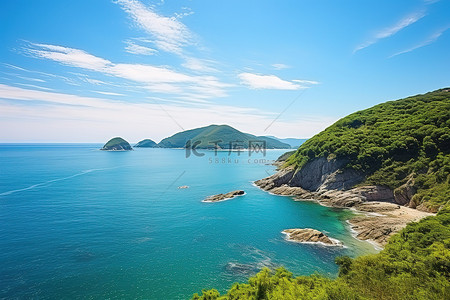 旅行背景图片_香港海岸康康自然保护区