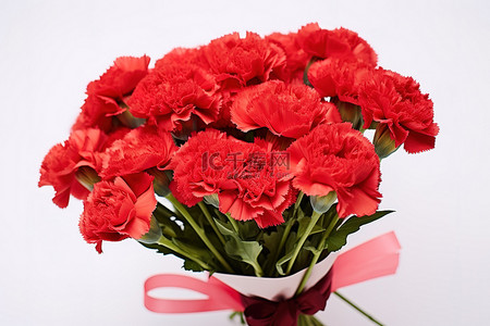 一束康乃馨背景图片_谢谢你康乃馨一束康乃馨花在喀拉拉邦