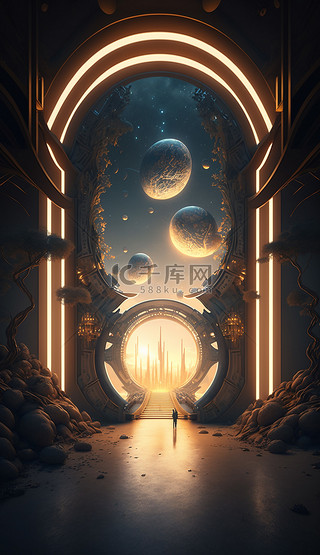 游戏科幻太空背景