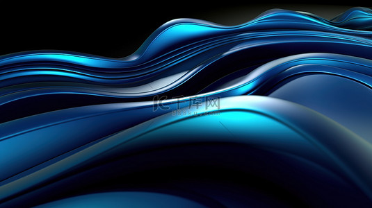 蓝色无缝背景图片_3d 线背景与无缝流动技术