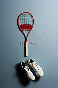 羽毛球羽毛球拍背景图片_羽毛球拍和鞋子