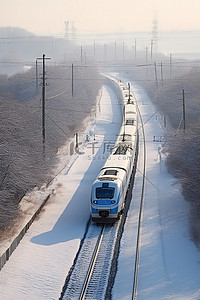 火车穿越雪乡
