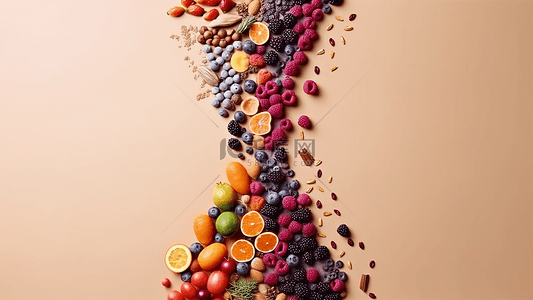 食物水果海报背景