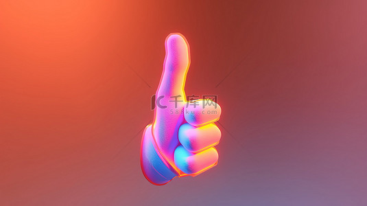 OK手势背景图片_手势“ok”手势的 3d 渲染