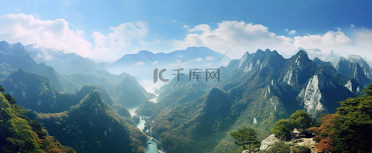 大峡谷背景图片_台湾大峡谷