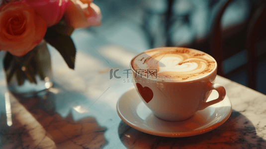 一杯温馨暖心的咖啡饮品图片11