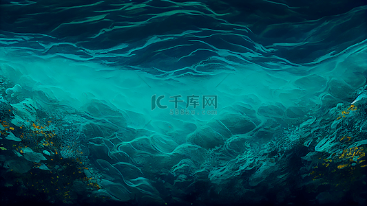 水生态背景图片_海洋生态蓝色背景