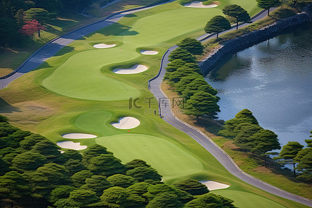 2015背景图片_2015 年京都高尔夫俱乐部日本风景三杆洞