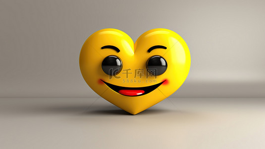 emoji爱背景图片_3d facebook emoji 用面部表情表达爱