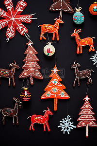 哈尼民族舞蹈背景图片_fjäraflagg 尼古拉哈德森 圣诞树 圣诞老人驼鹿 姜饼