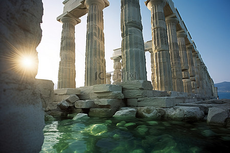 希腊雅典海洋女神遗址