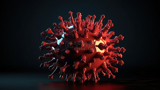 医生护士背景图片_电晕爆发期间病毒防护措施的 3D 渲染