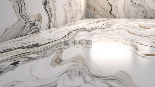 地板背景图片_3d 渲染的天然大理石地板纹理是室内设计和产品展示的完美补充
