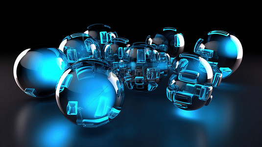 分享模版背景图片_沉浸式 3D 消息气泡