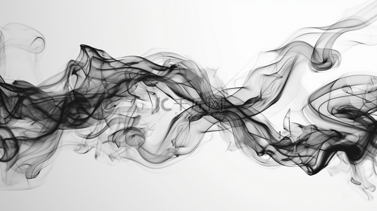 黑白色线条艺术流线纹理质感的背景7