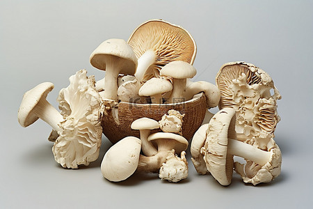 蘑菇菌背景图片_菌