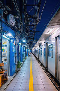 地铁背景图片_韩国 k