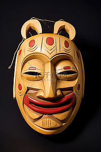 马来木雕面具 3