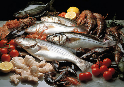 入驻小红书背景图片_新鲜的鱼是我们饮食的重要组成部分
