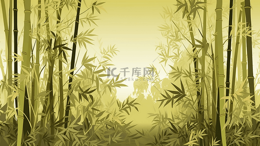 竹子自然环保绿色背景