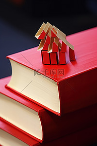书背景图片_一本书的 rae 坐在一本打开的书上