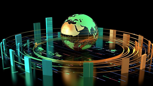 全球元宇宙 3D 虚拟商业图