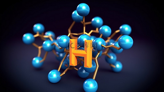 化学生物背景图片_由氢和氮原子 nh3 组成的氨分子的 3d 渲染