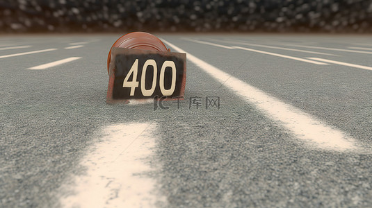 信息牌背景图片_404 错误页面在 3d 渲染图形中找不到柏油路