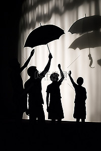 撑着雨伞背景图片_人们一只手握着，另一只手撑着雨伞