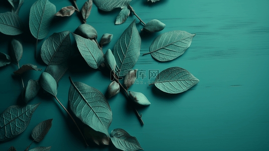 红包背景图片_植物场景绿色静物背景