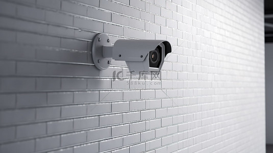 粮仓监控系统背景图片_壁挂式 3D 监控摄像头或闭路电视摄像头