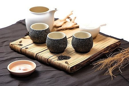竹皮手工普洱茶