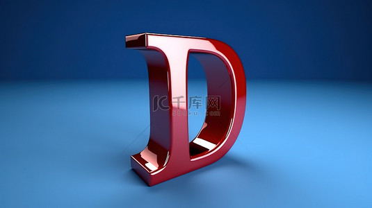 字母创意背景图片_带字母 j 的倾斜透视字体的 3d 渲染