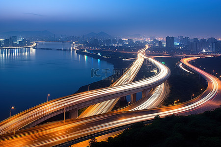 高速公路背景图片_中国香港光州高速公路