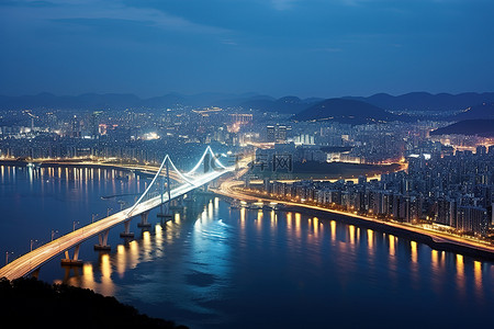 三陟洞河大桥 首尔 韩国
