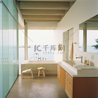 现代厨房 现代浴室