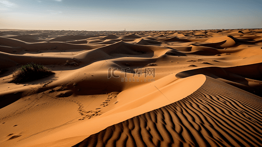 沙漠沙海沙丘背景