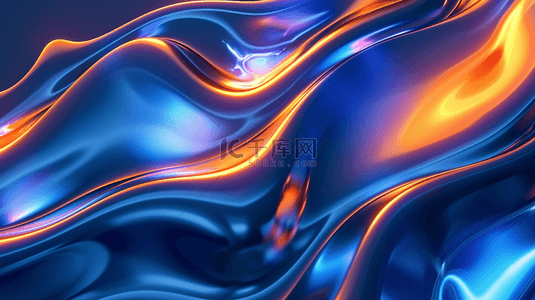 彩蓝色渐变纹理光感抽象艺术的背景16